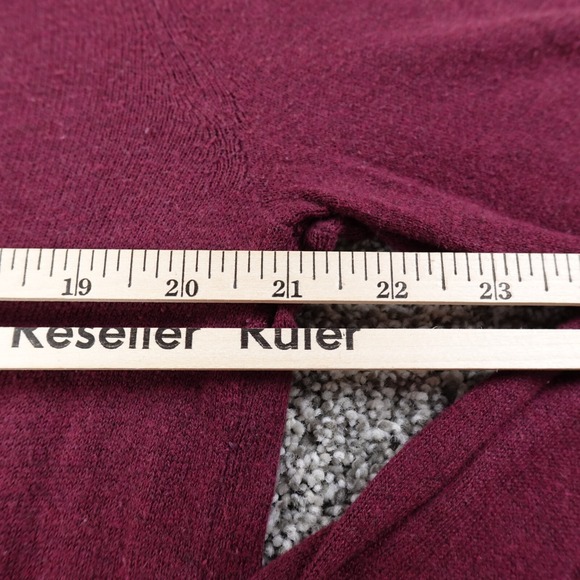 Hollister Sweater Mens M Red Pullover Knit Crewneck Sweatshirt Casual Preppy HCO - Picture 6 of 9